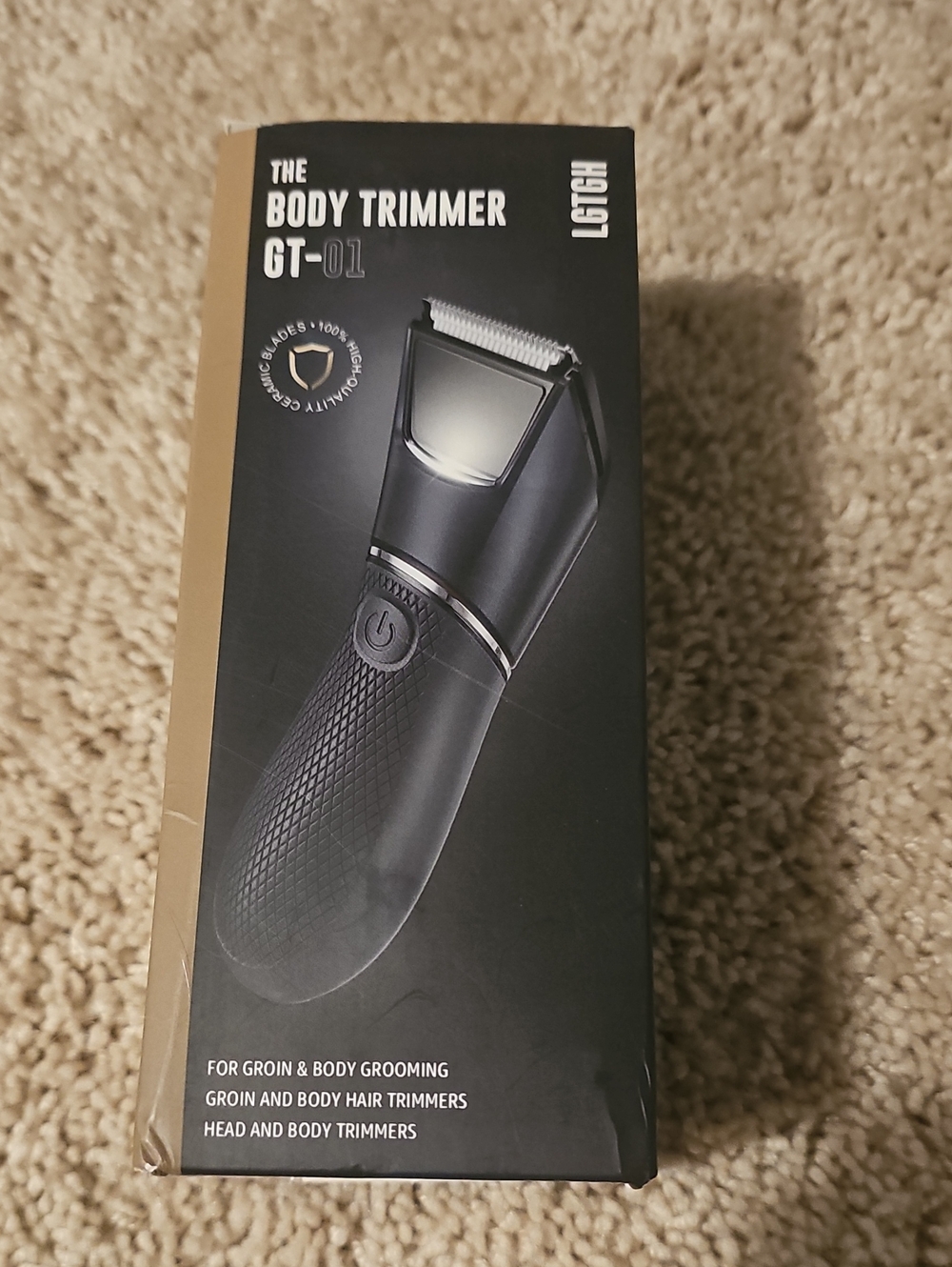 New In The Box GT-01 Body Trimmer - Black Mens